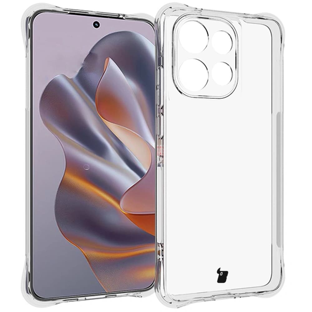 Elastické pouzdro Bizon Case Salpa pro Motorola Edge 50 Neo průhledné - 3