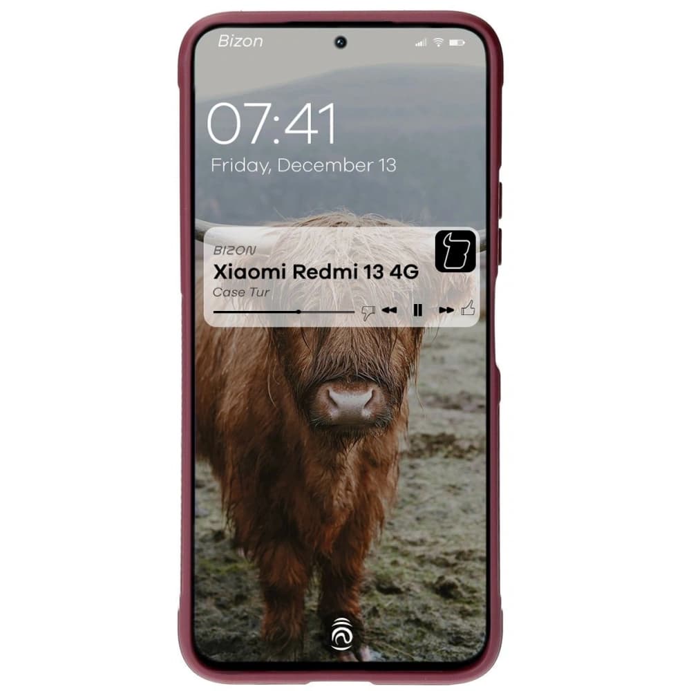 Bizon Case Tur Xiaomi Redmi 13 4G sötét lila - 5