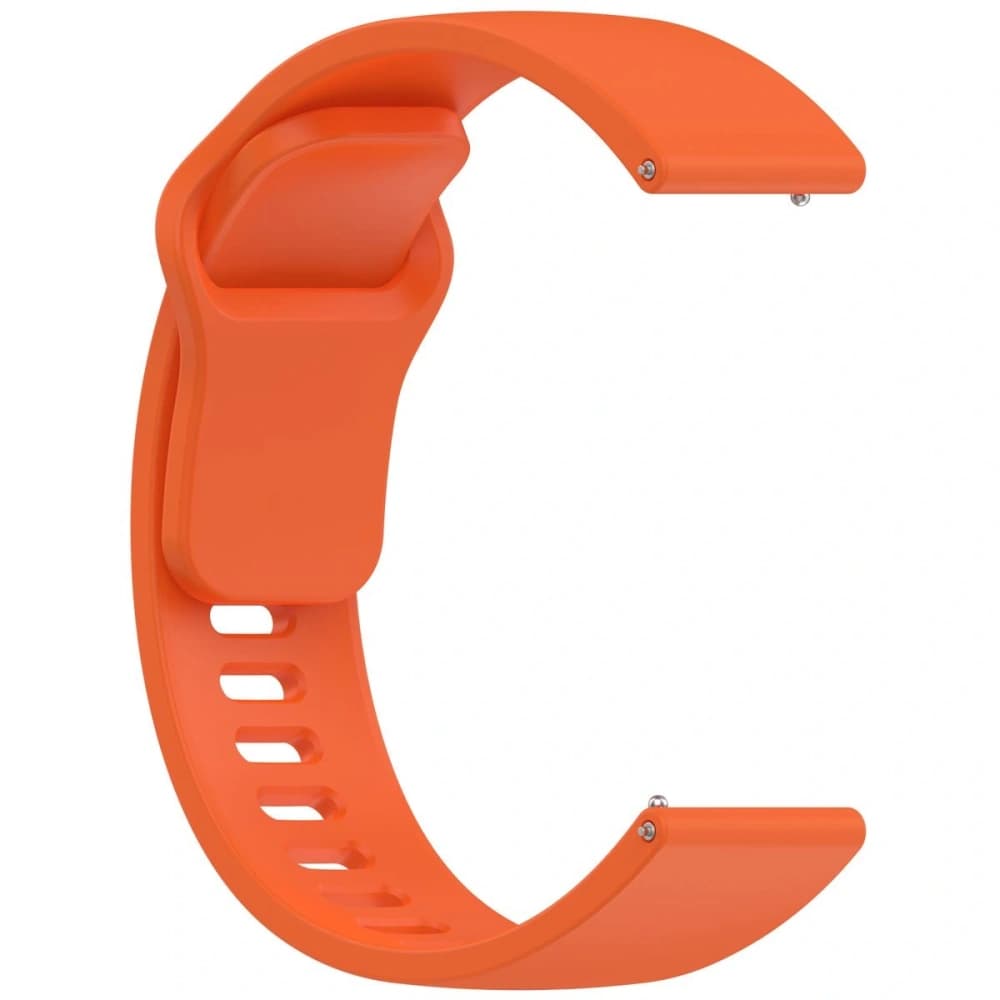 Ceas cu curea din silicon Bizon Xiaomi Redmi Watch 5 Lite / 5 Active portocalie - 4