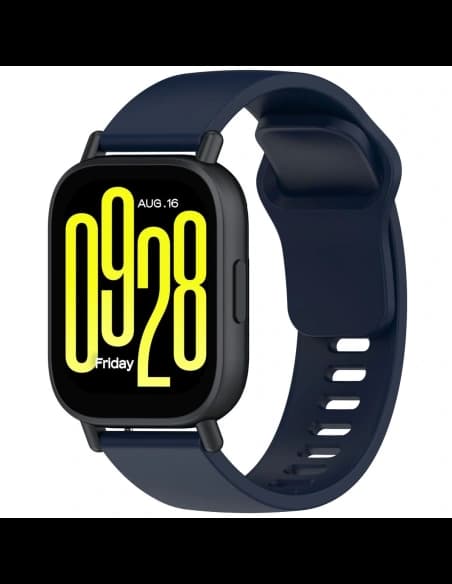 Bizon Strap Watch Silicone Xiaomi Redmi Watch 5 Lite / 5 Active albastru închis