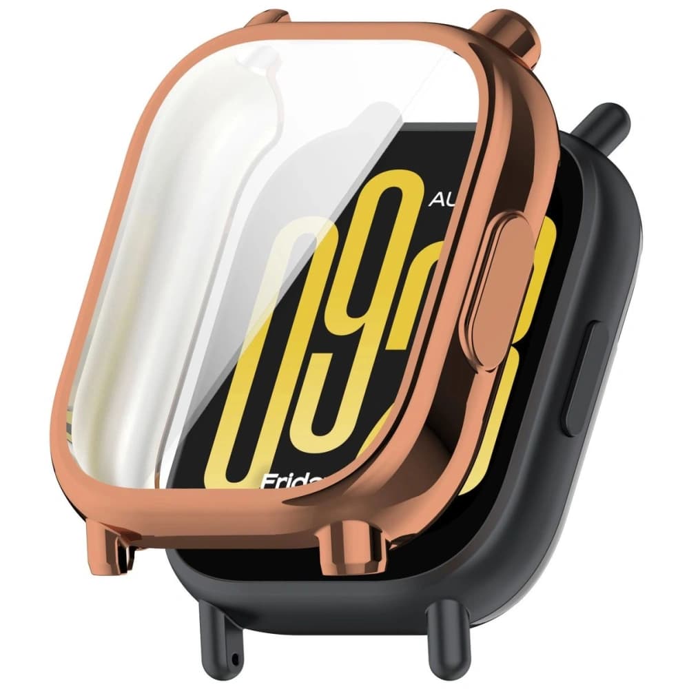 Bizon Caz Ceas Felipe Xiaomi Redmi Ceas 5 Activ aur roz - 7