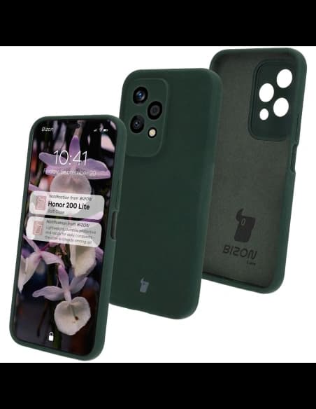 Bizon Soft Case Honor 200 Lite dark green