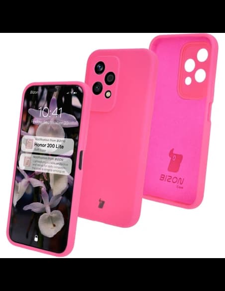 Bizon Soft Case Honor 200 Lite neon pink
