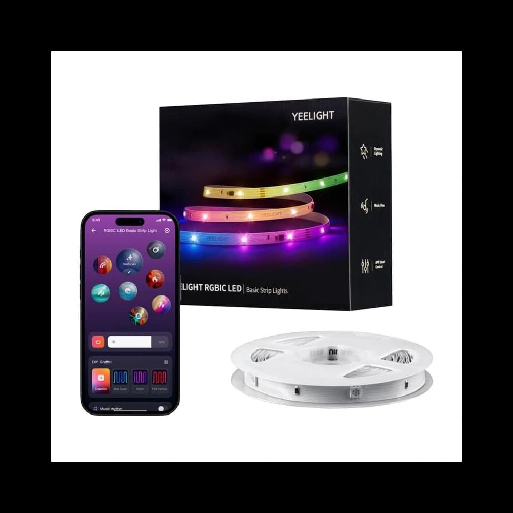 Yeelight LED Basis Streifenlichter LED RGBIC 12m - 4