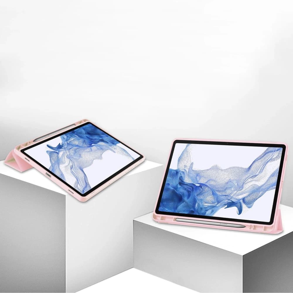 Bizon Case Tab Lizard Samsung Galaxy Tab S9 rosa - 4