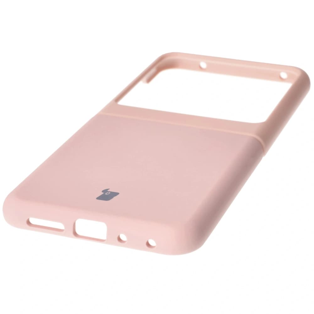 Husa moale Bizon pentru Motorola Razr 50 roz deschis - 3