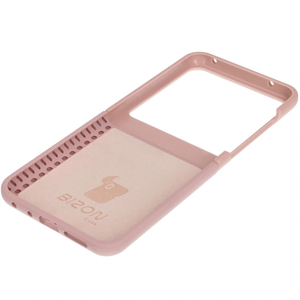 Husa moale Bizon pentru Motorola Razr 50 roz deschis - 4