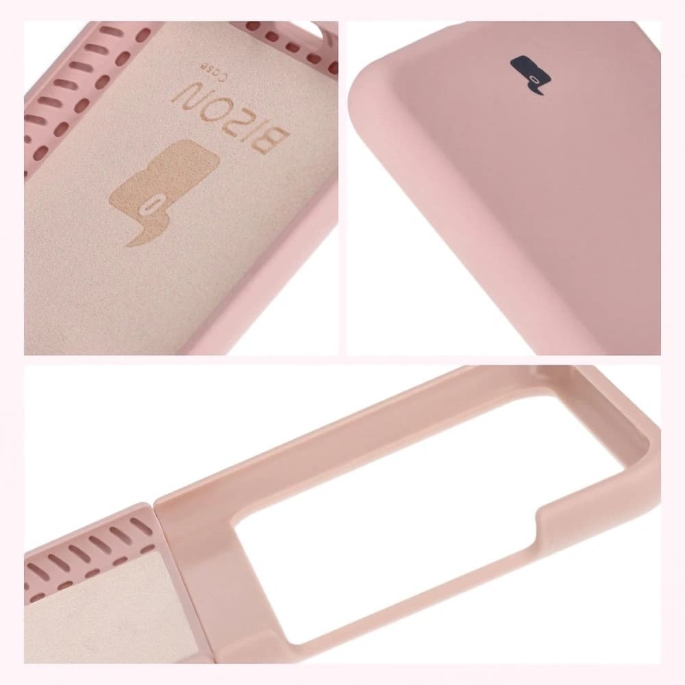 Husa moale Bizon pentru Motorola Razr 50 roz deschis - 6