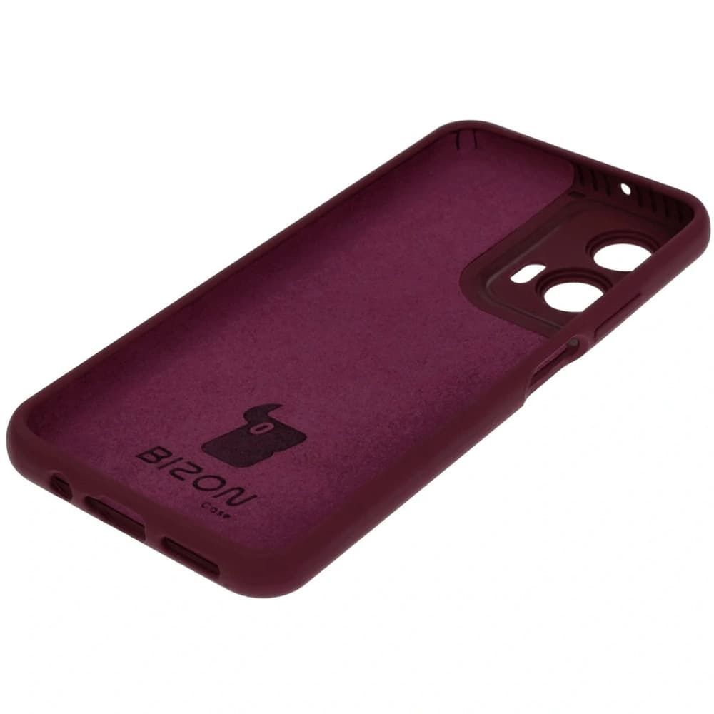 Silikonové pouzdro Bizon Soft Case pro Motorola Moto G35 5G tmavě fialové - 4