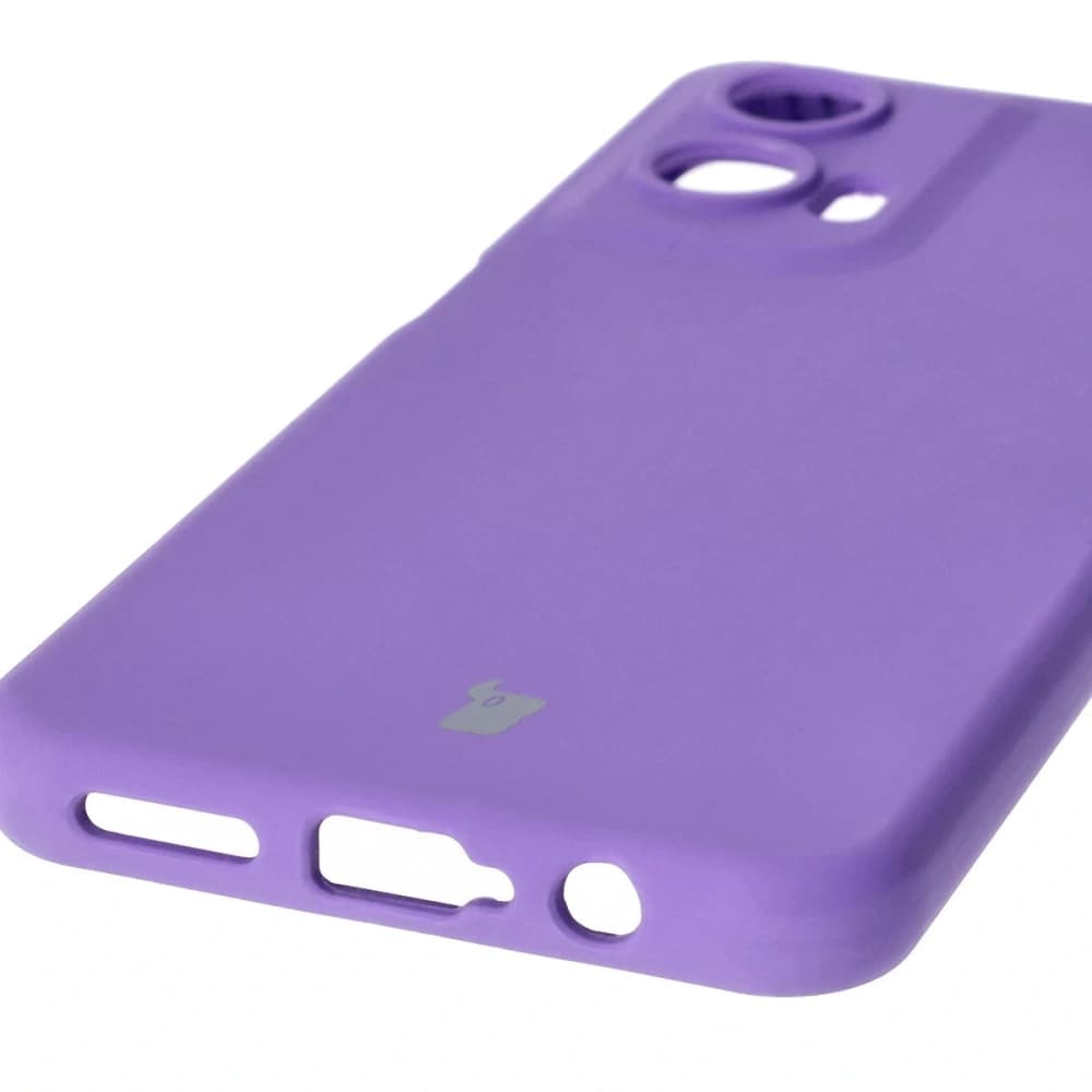 Silikonové pouzdro Bizon Soft Case pro Motorola Moto G35 5G fialové - 3
