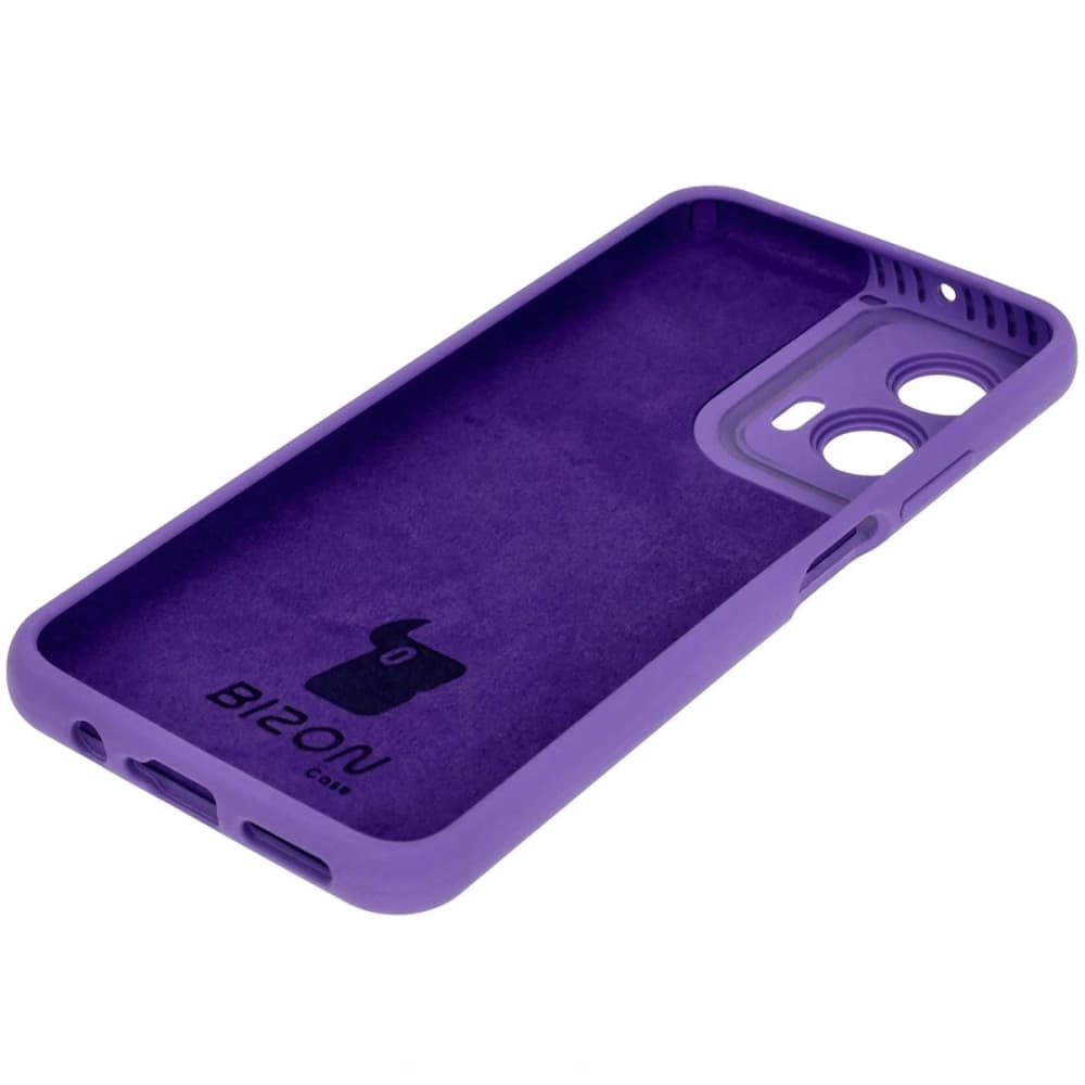 Silikonové pouzdro Bizon Soft Case pro Motorola Moto G35 5G fialové - 4