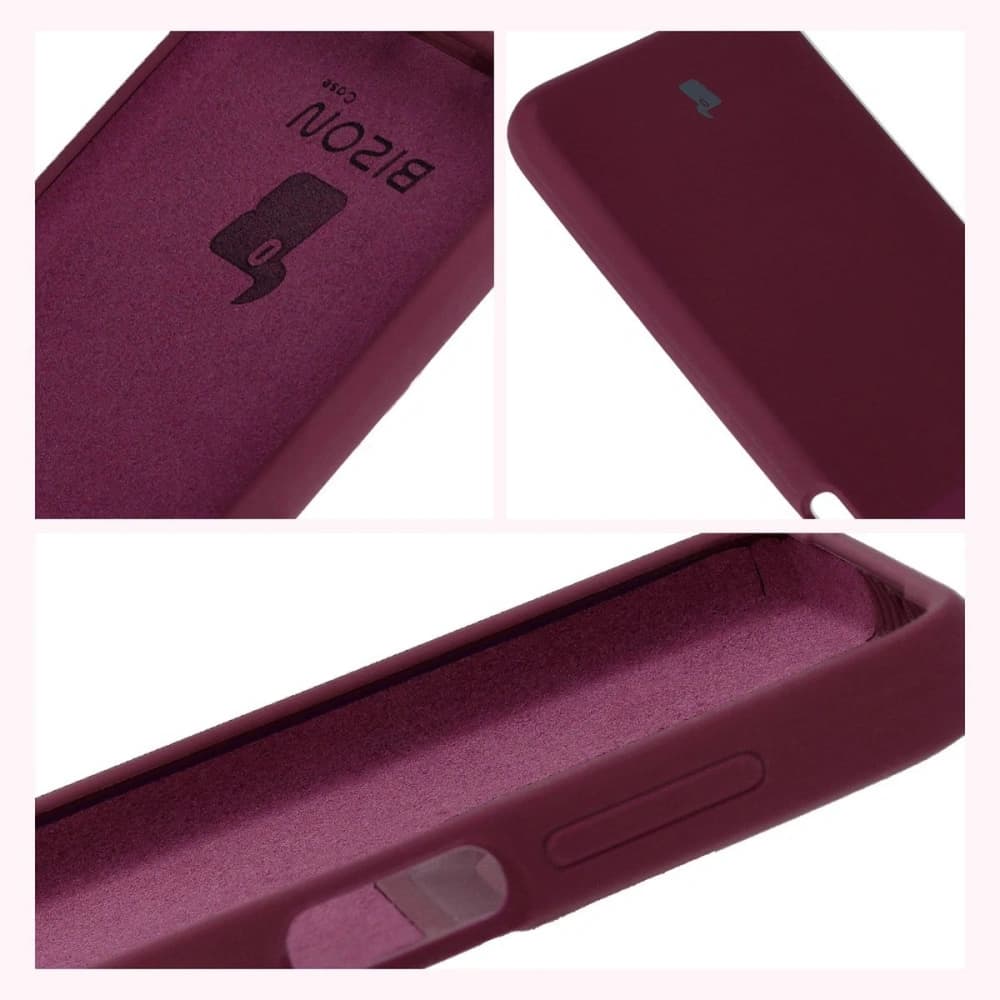 Bizon Soft Case Motorola Moto G55 5G dunkelviolett - 6