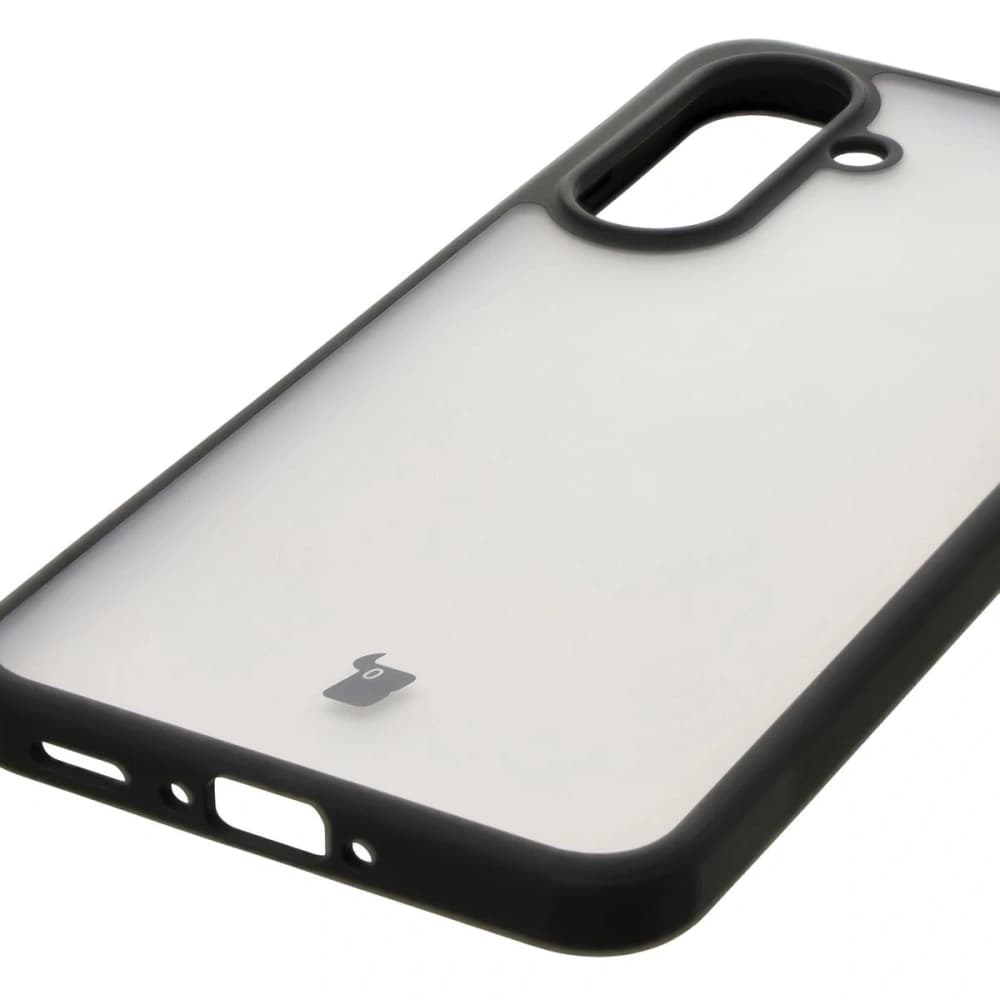 Bizon Case Angelo Samsung Galaxy A36 5G smoky cu un cadru negru - 5