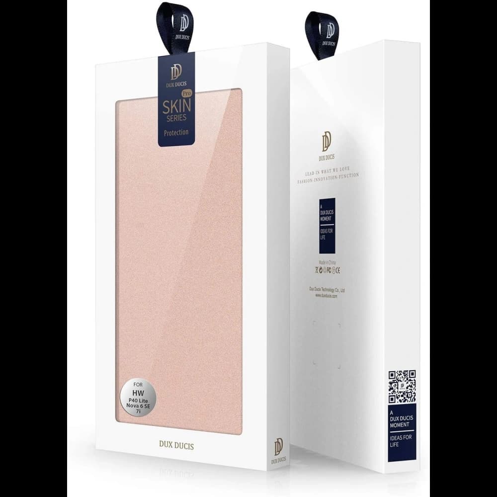 Etui DuxDucis SkinPro Huawei P40 Lite Rose Gold 9H - 8