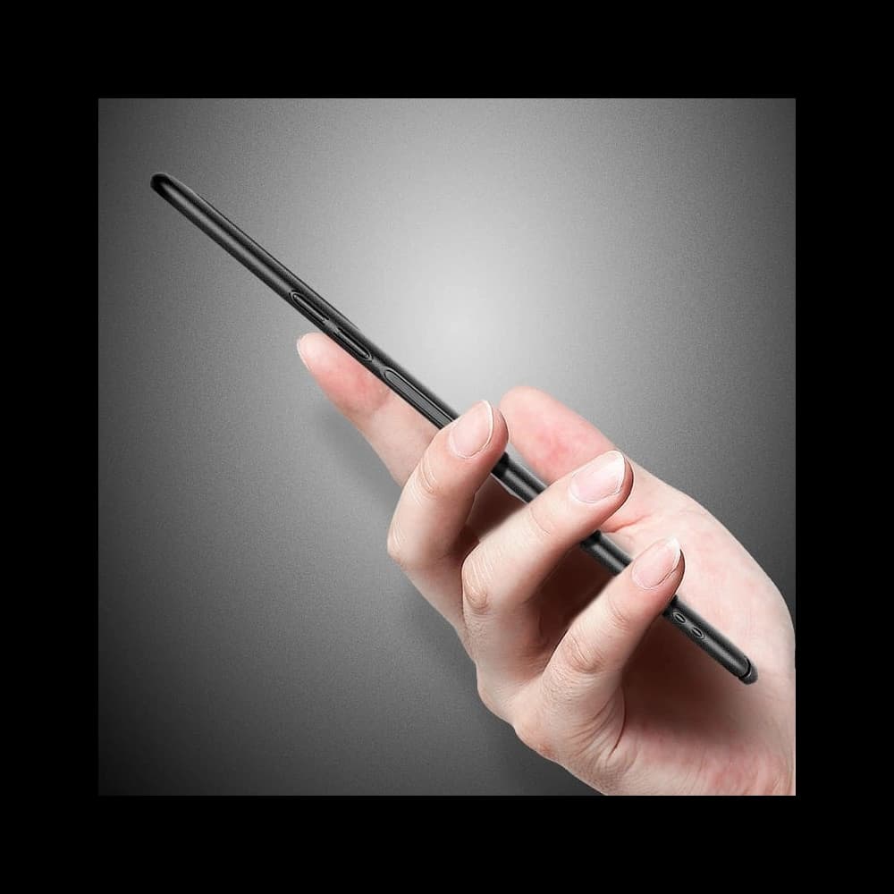 Etui MSVII Huawei P40 Lite Pískovcová černá 9H - 2