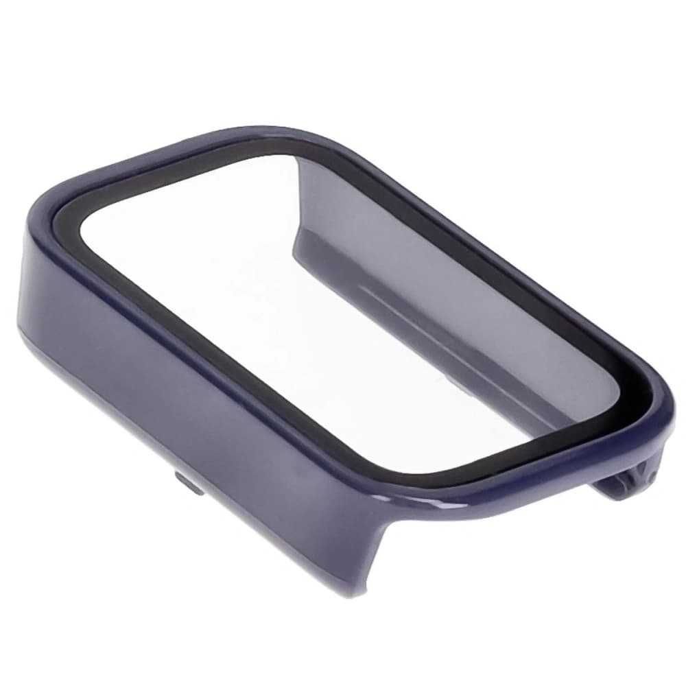 Etui se sklem na hodinky Bizon Case+Glass Watch pro Xiaomi Smart Band 9 Active / Redmi Smart Band 3 modré - 7