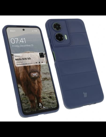 Pancéřové pouzdro Bizon Case Tur pro Motorola Moto G35 5G modré