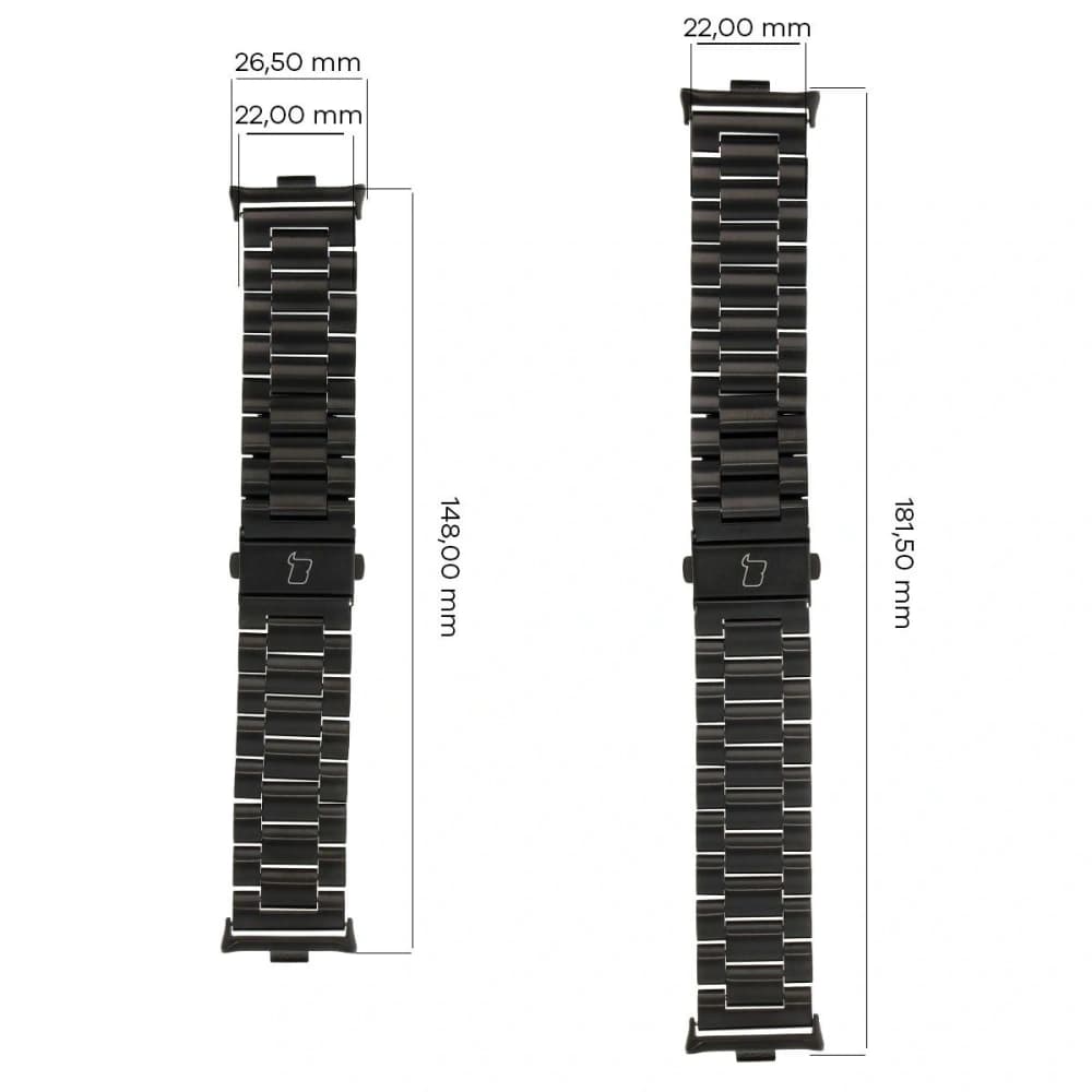 Bizon Strap Watch Aura Xiaomi Redmi Watch 4 / Smart Band 8 Pro / 9 Pro black - 3