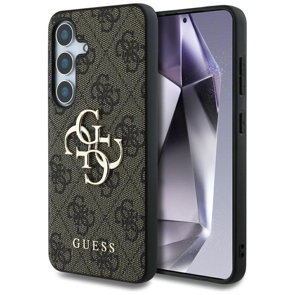 Guess Big 4G Logo Classic Logo Samsung Galaxy S25+ Plus barna