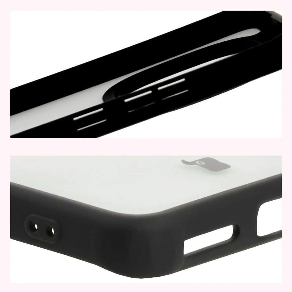 Bizon Case Angelo Xiaomi Redmi Note 14 Pro 5G / 14 Pro+ 5G / Poco X7 smoky with a black frame - 4