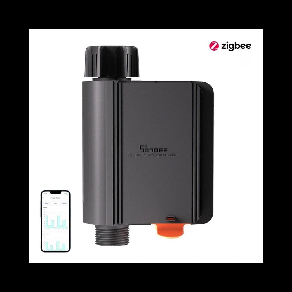 Inteligentní ventil/čidlo vody ZigBee SONOFF SWV-BSP (3/4")