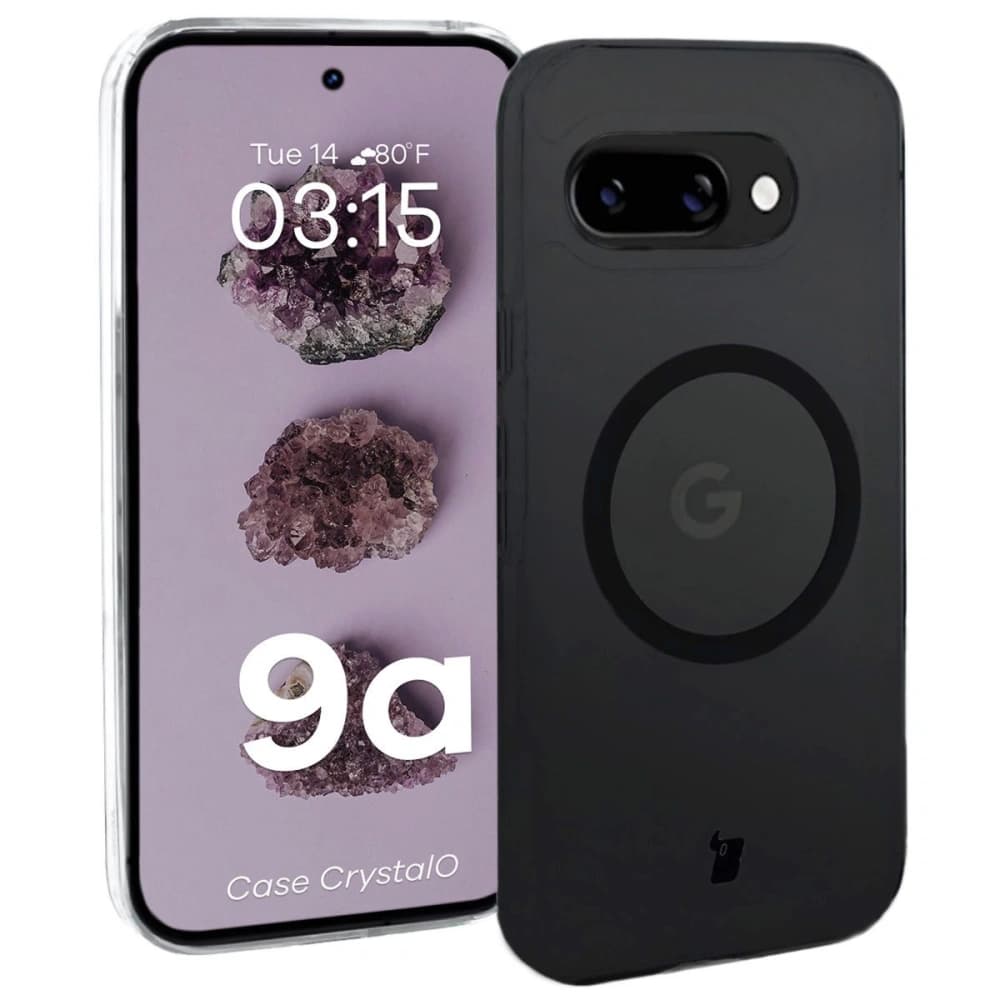 Bizon Case CrystalO Google Pixel 9a átlátszó