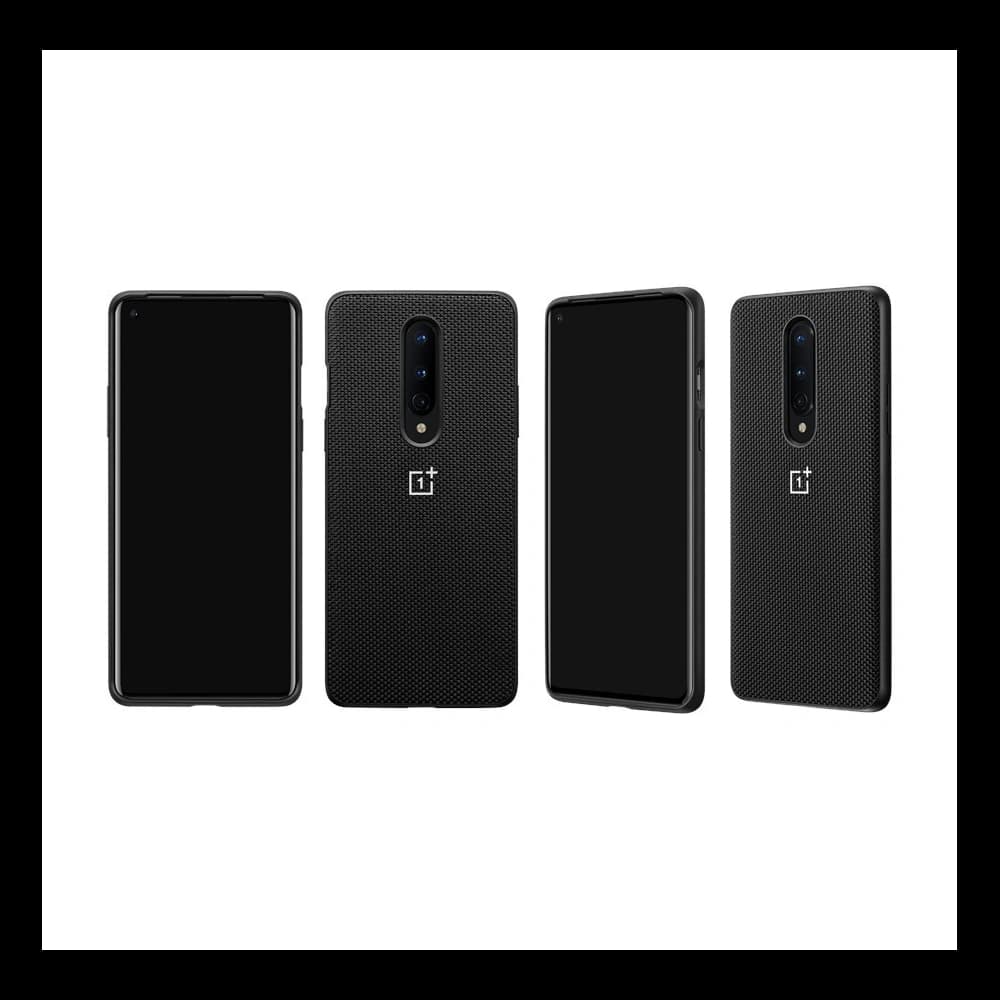 Husă OnePlus 8 Nylon Bumper Case Neagră - 5