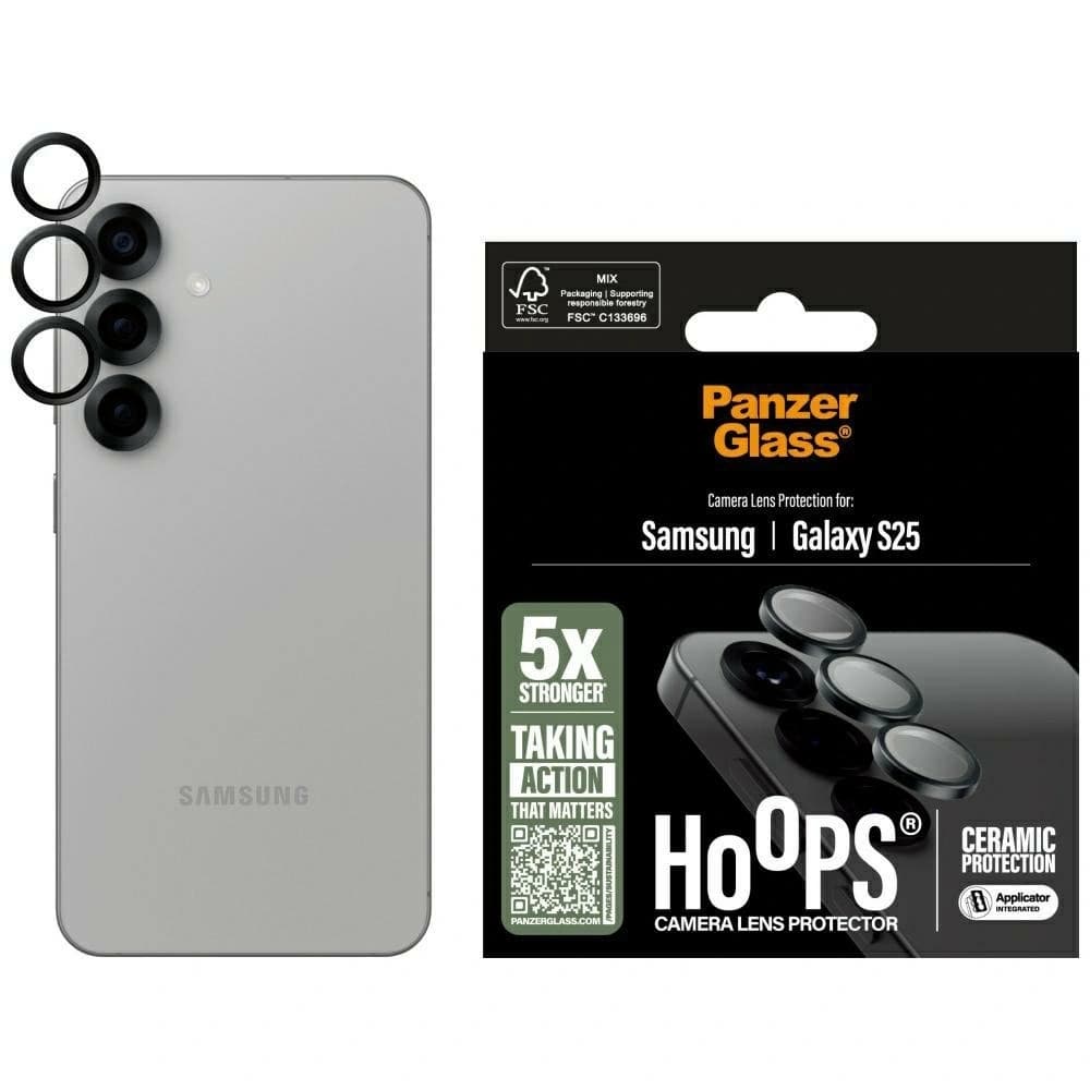 PanzerGlass Hoops Lens Protector Samsung Galaxy S25 ceramic