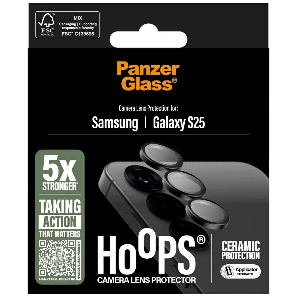 PanzerGlass Hoops Lens Protector Samsung Galaxy S25 ceramic - 4