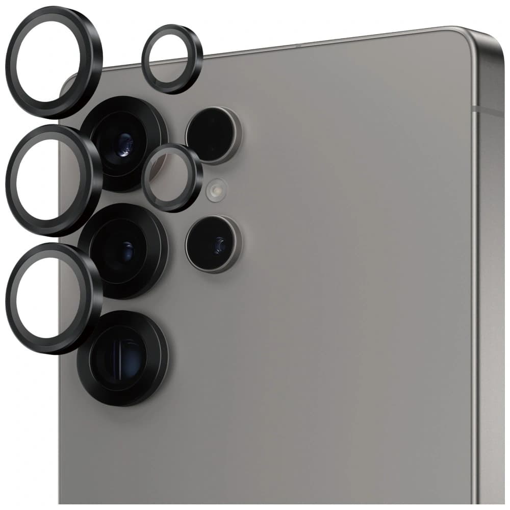 PanzerGlass Hoops Lencsvédő Samsung Galaxy S25 Ultra fekete - 2