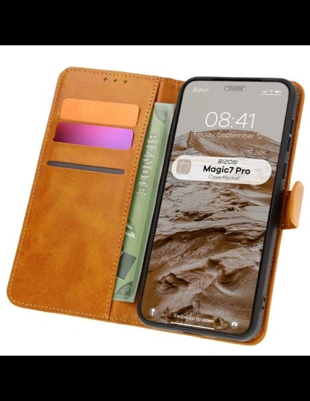 Bizon Caz Pocket Honor Magic7 Pro maro