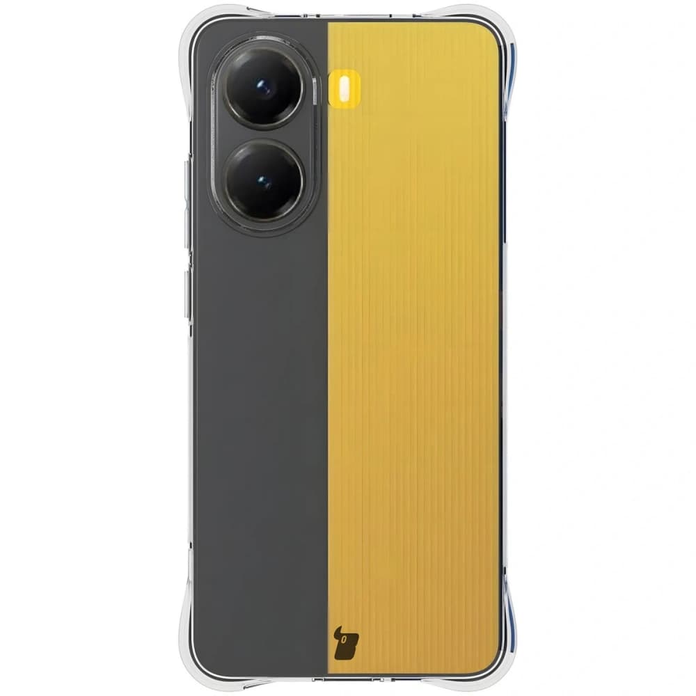 Elastické pouzdro Bizon Case Salpa pro Xiaomi Poco X7 Pro průhledné - 2