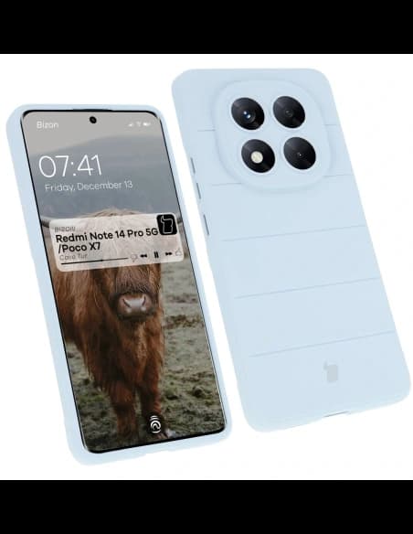 Pancéřové pouzdro Bizon Case Tur do Xiaomi Redmi Note 14 Pro 5G / Poco X7 jasně modré