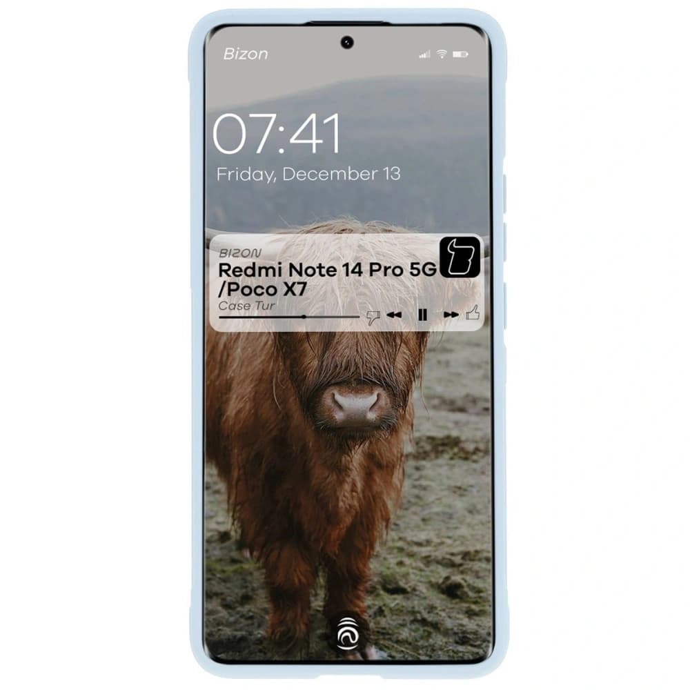 Pancéřové pouzdro Bizon Case Tur do Xiaomi Redmi Note 14 Pro 5G / Poco X7 jasně modré - 5