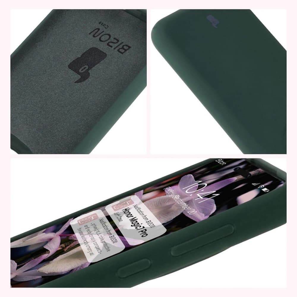 Bizon Soft Case Honor Magic7 Pro verde închis - 6