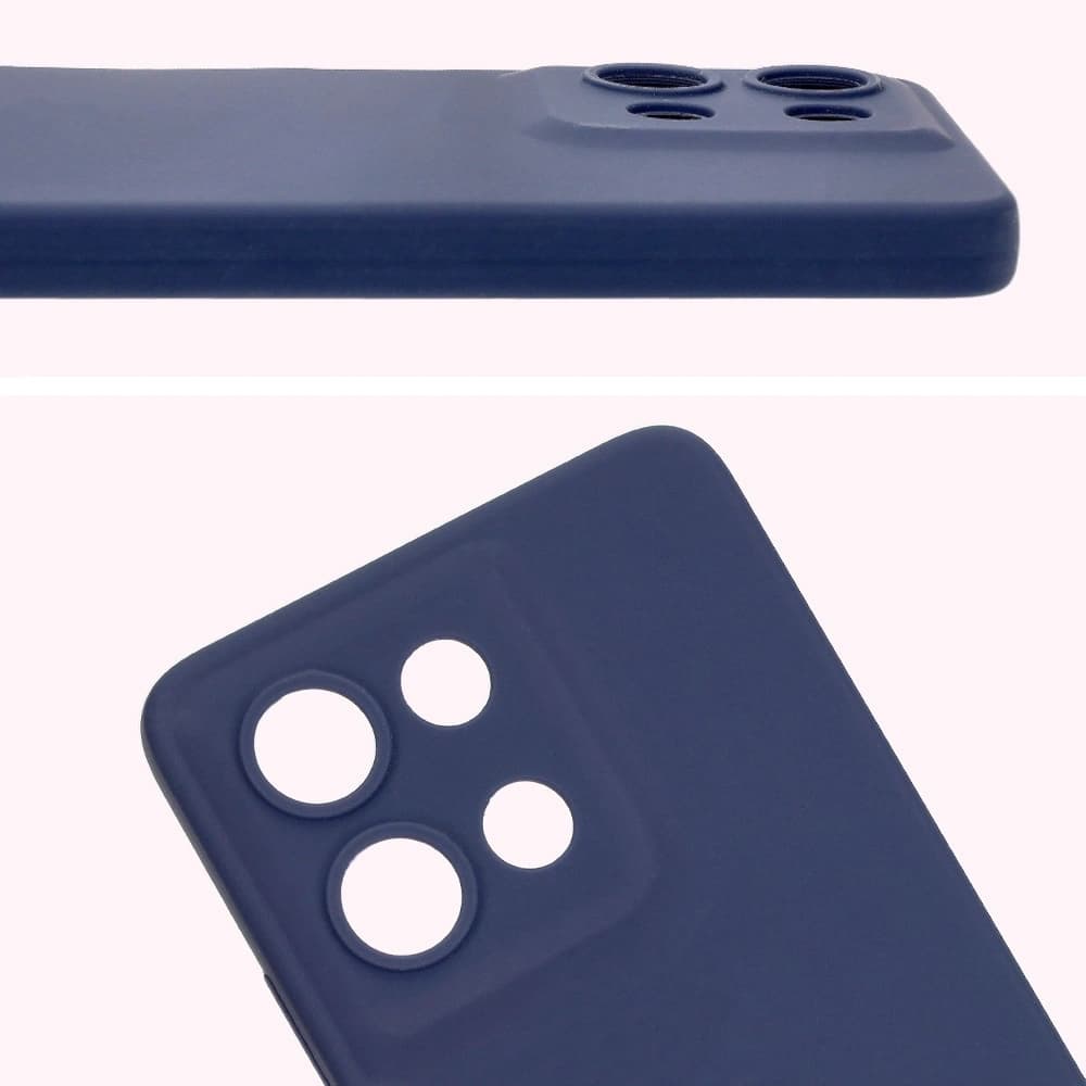 Bizon Soft Case Motorola Moto G75 5G dark blue - 5