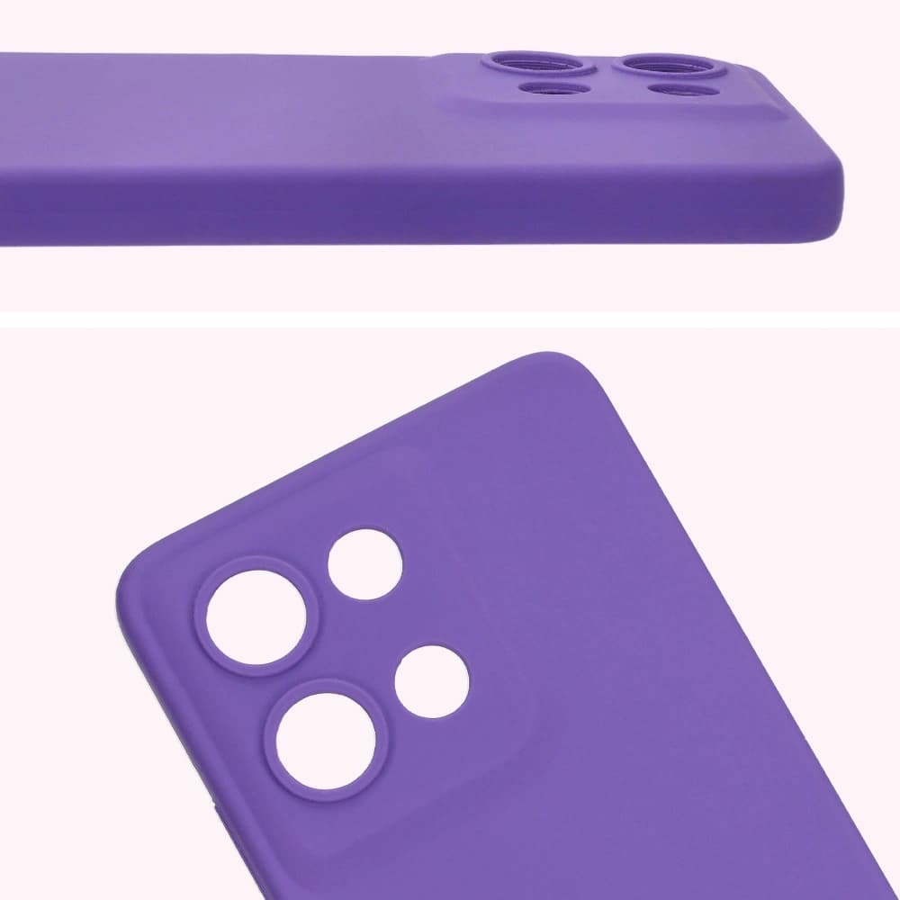 Bizon Soft Case Motorola Moto G75 5G purple - 5