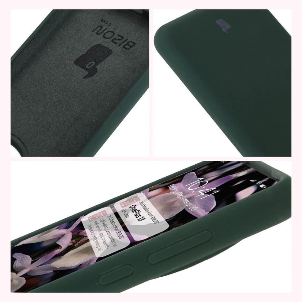 Bizon Soft Case OnePlus 13 verde închis - 4