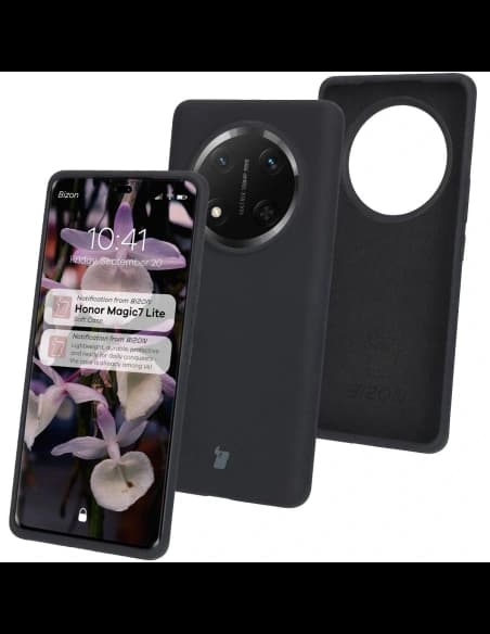Bizon Soft Case Honor Magic7 Lite negru