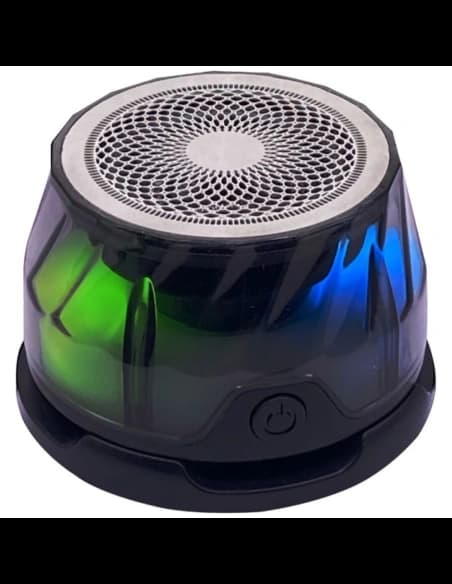 4smarts SoundCharge RGB Bluetooth 5.4 kompatibilis MagSafe Bluetooth hangsugárzó fekete