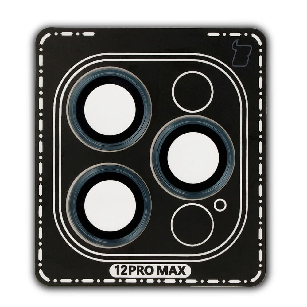 Bizon Glass Snap Lens Apple iPhone 12 Pro Max marine frame - 2