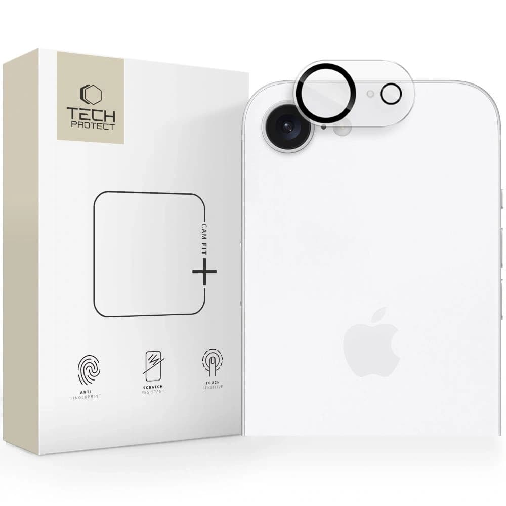 Tech-Protect Cam Fit+ Apple iPhone 16e Klar