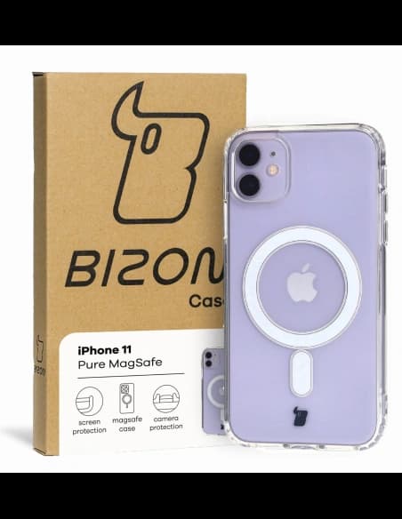 Bizon Case Pure Magnetic Apple iPhone 11 transparent