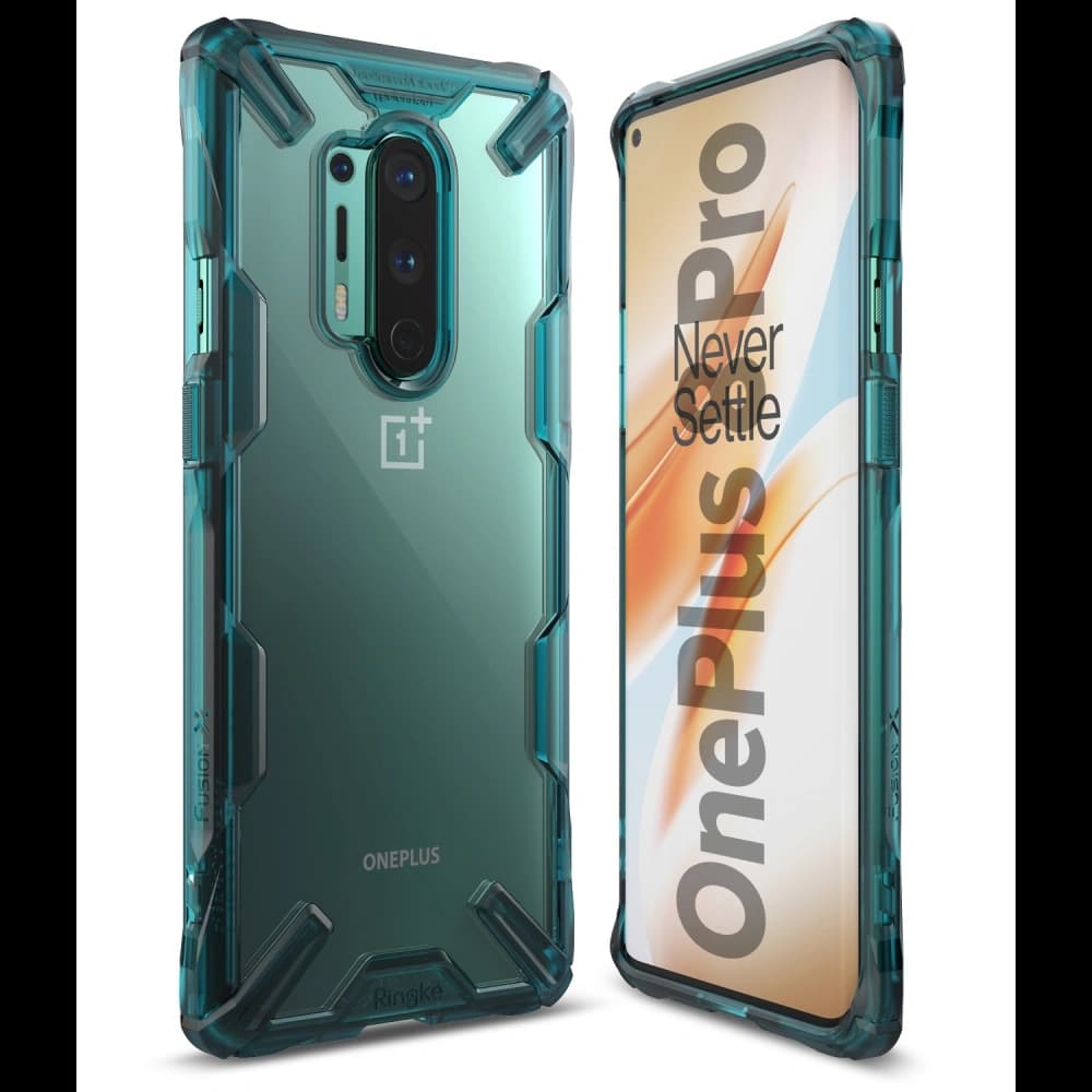 Ringke Fusion-X OnePlus 8 Pro Turquoise Green - 2