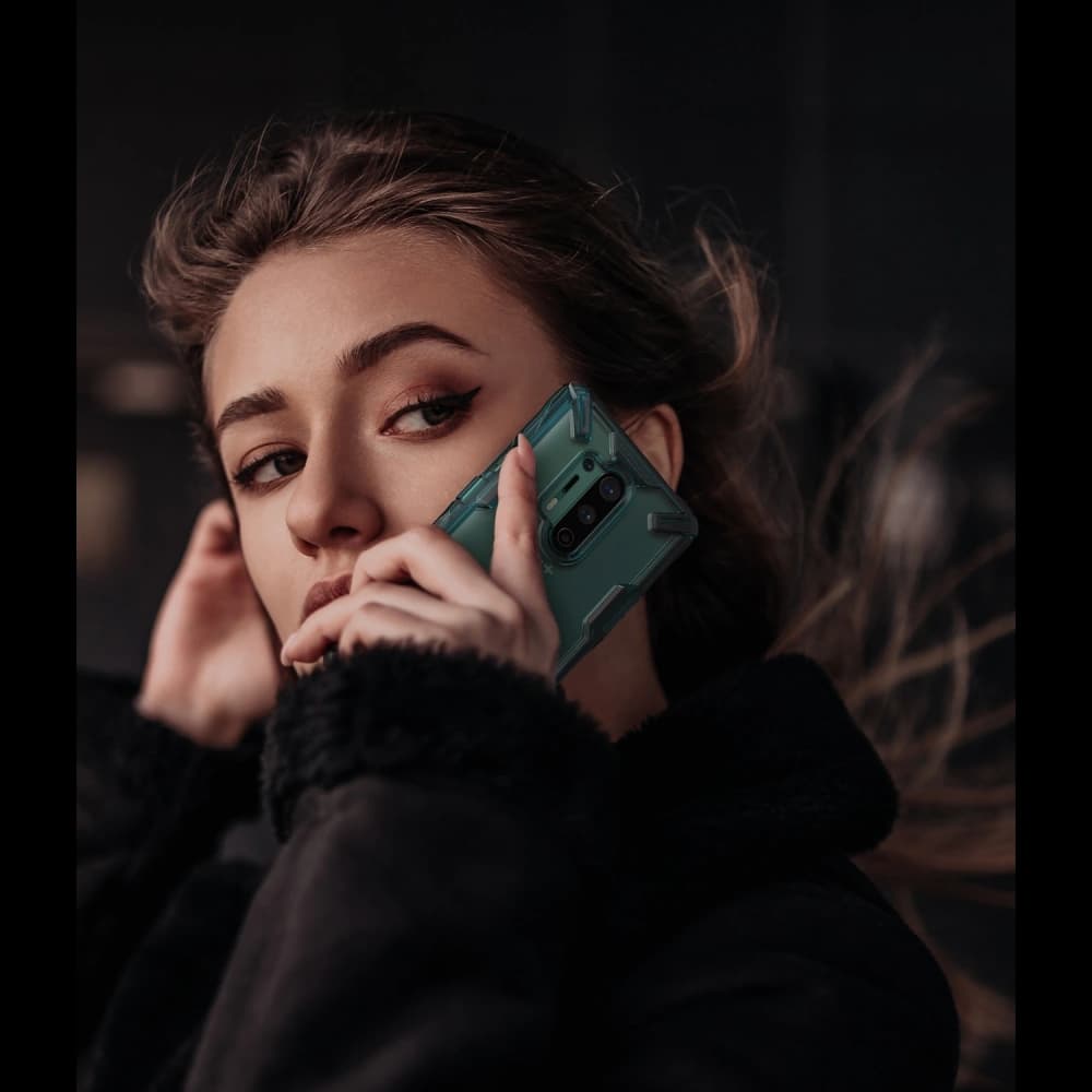Ringke Fusion-X OnePlus 8 Pro Turquoise Green - 4