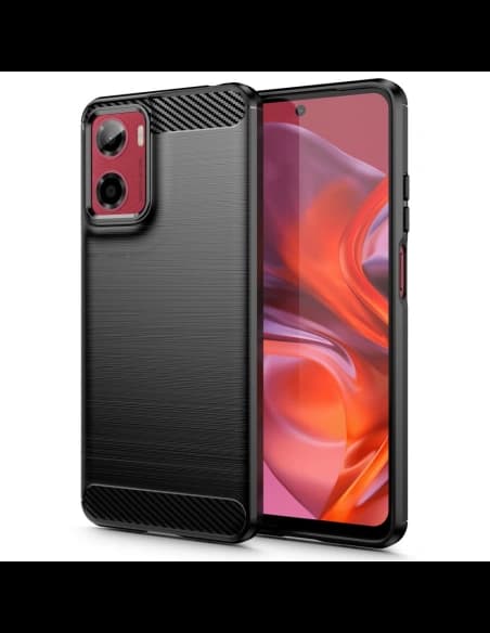 Tech-Protect TPUCarbon Motorola Moto G05 / E15 Negru
