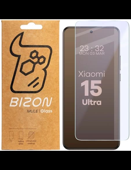 Bizon Glass Mule Flexible hybrid glass Hybrid Glass Xiaomi 15 Ultra