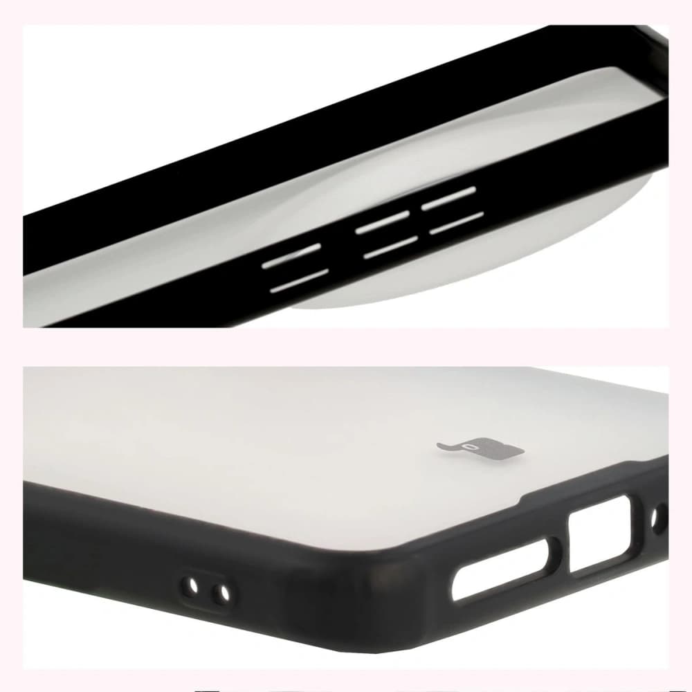 Bizon Case Angelo Xiaomi 15 Ultra smoky with a black frame - 4