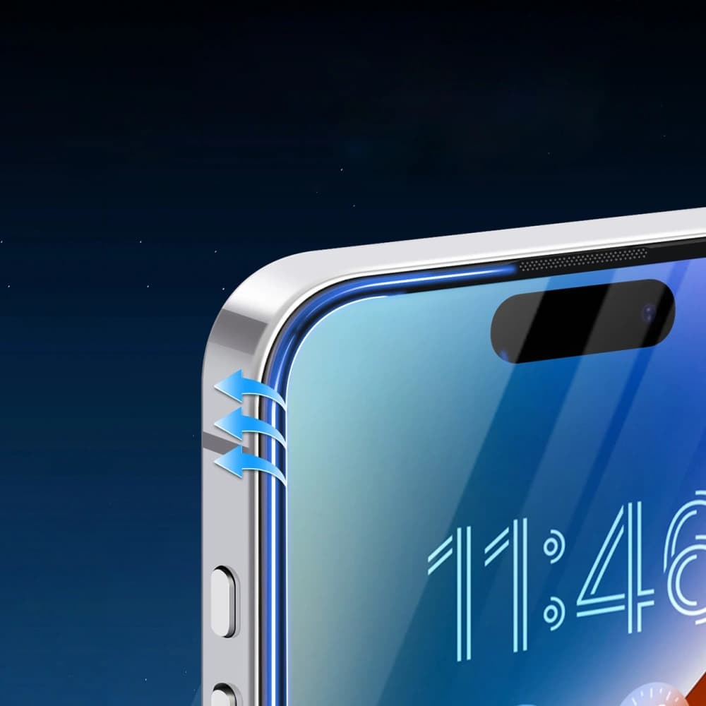 Joyroom JR-MKN0312 sticlă temperată Corning Eyecare Apple iPhone 16 Pro - 7