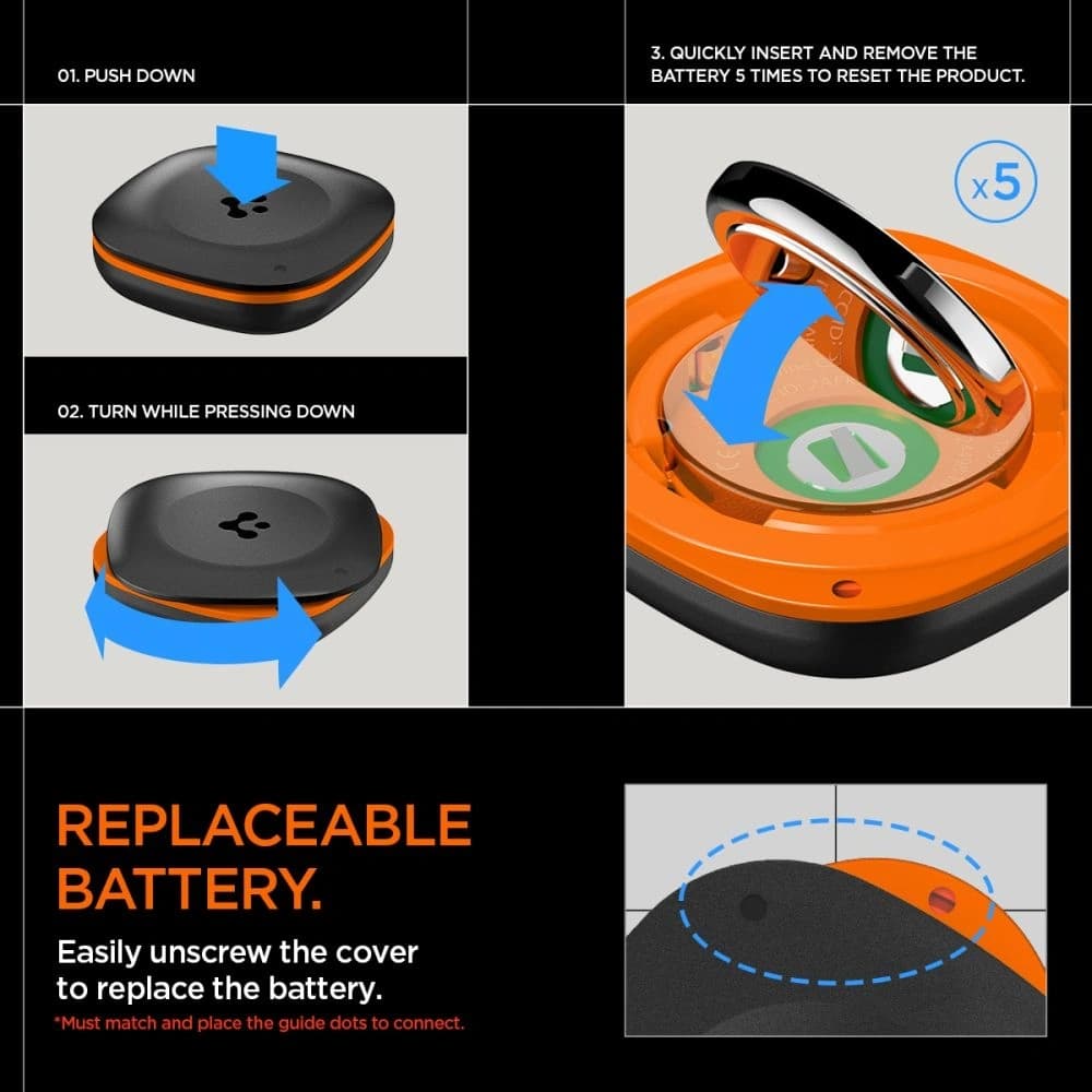 Spigen Tagme Bluetooth Tracker Black - 14